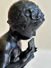 Grössere Bronze-Skulptur