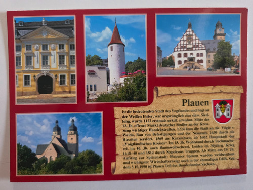 Ansichtskarte plauen - ak,