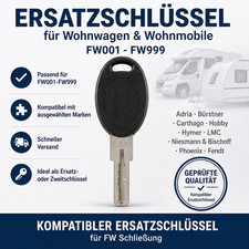 Ersatzschlüssel FW001-FW999