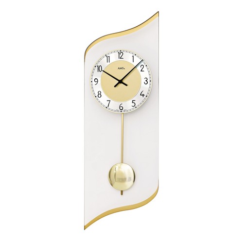 Ams w7437 pendelwanduhr mit - pendelwanduhr,