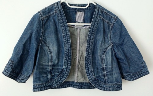 Jeans bolero blue - jeans-bolero,, blue-washed