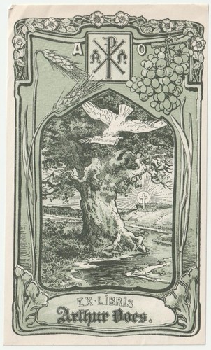 Hermann bruycker exlibris - hermann, bruycker: