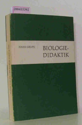 Biologie didaktik auswahl - auswahl, der