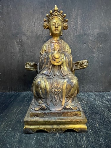 Rare chinesische bronzestatue - rare,