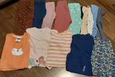 Mädchen Kleidung  Paket Herbst/Winter Gr.86/92 - 14xTeile - Hosen, Schlafanzug, 