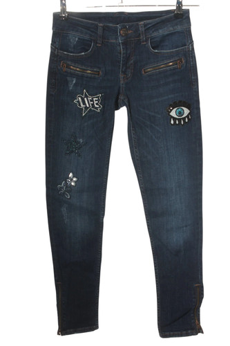 Blue fire skinny jeans blau - fire,