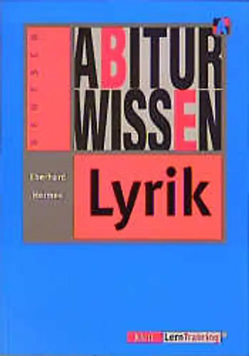 Abiturwissen lyrik - abiturwissen,