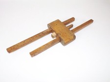 Alter Anreißer Holz Zapfenstreichmaß Messschieber Messlehre Anreißwerkzeug