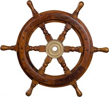 2. Wahl Steuerrad  Deko