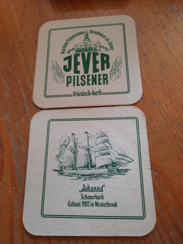 Bierdeckel jever pilsener rs - jever,