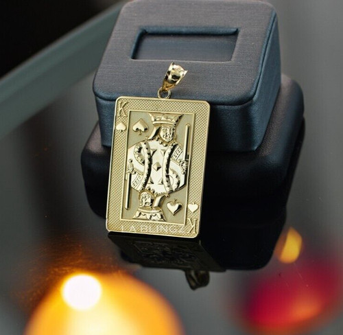 10k gold king pades poker - king,