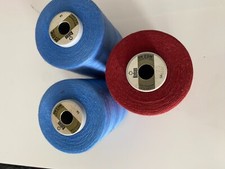 3 x Kone  Koban Overlockgarn  Vintage Nähgarn Konvolut  Nähmaschinen-Garn 695g