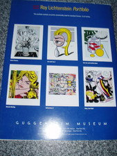 ROY LICHTENSTEIN PORTFOLIO Kollektion von 5 Kunstdrucken mit Mappe