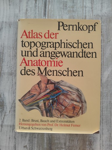 Pernkopf atlas anatomie des - atlas,