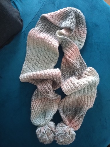 Bunter winter wollschal - winter,