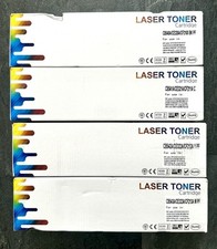 4x Kompatible Tonerkartuschen für HP Color CB540A-543A Set -Drucker Pro Serie