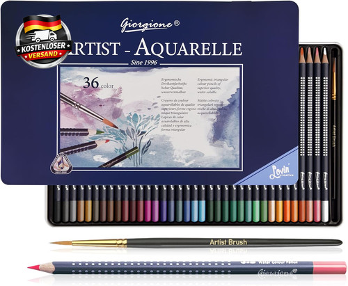 Wasserlösliche aquarellstifte - wasserlösliche,