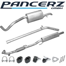 Komplette Auspuffanlage ab Kat