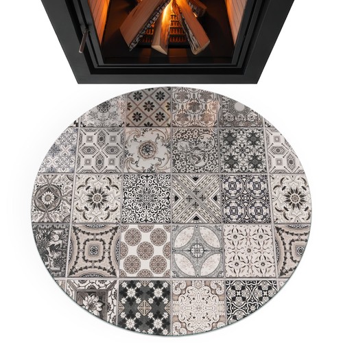 Bodenschutzplatte glas kamin - bodenschutzplatte,