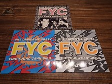 LP + 5 Maxis Vinyl Fine Young Cannibals The Raw & The Cooked She Drives Me Crazy
