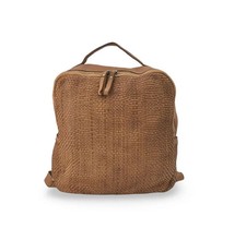 BZNA Bag Rob Cognac Braided