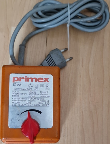Primex trafo 220v 10va analog - primex,