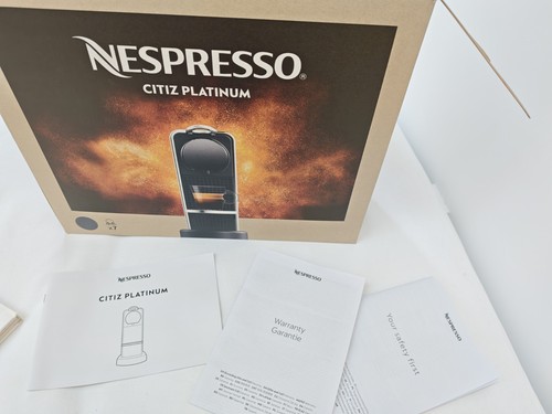 Nespresso citiz platinum - nespresso,