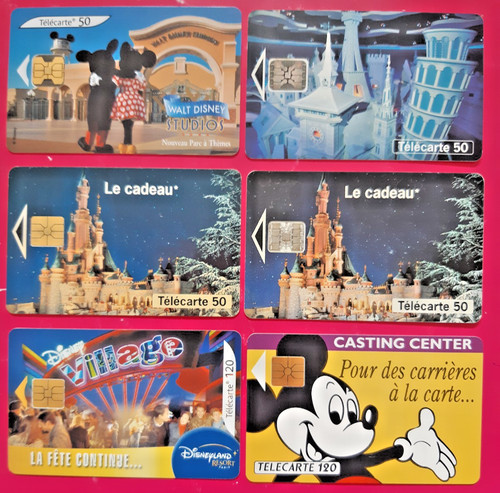 Telefonkarten frankreich aus - 6,