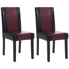 2er-Set Esszimmerstuhl Stuhl Littau, opt. bis 150kg, Gastro, schwer entflammbar