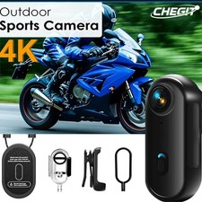 4K Motorrad DashCam Helm