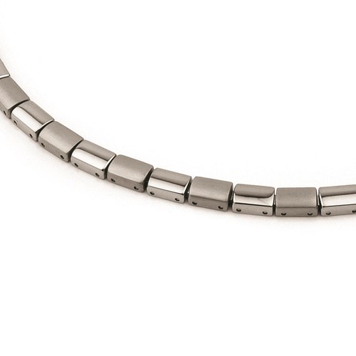 Boccia titanium collier - titanium,