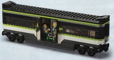 ✅ 1-2-3-STEINE ✅ Lego Eisenbahn Speisewagen Bordrestaurant aus 60337 ✅ 2 Minifig