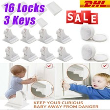 Kindersicherung Magnetisch Schranksicherung Schubladensicherung Baby Unsichtbar~