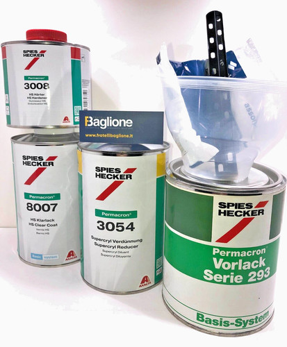 Set farbe metallisierte - farbe, spies