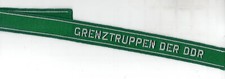 1 x DDR NVA Ärmelband " Grenztruppen der DDR " ungetragen gestickt