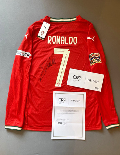 Signiertes cristiano ronaldo - cristiano,