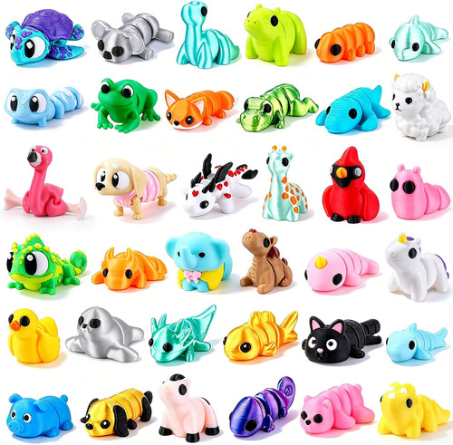 Tierfiguren set stück - 3d,