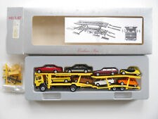 HZ MB Autotransporter ADAC AUSLANDSSERVICE MB VW IFA Ente Herpa Exclusiv 1:87 H0