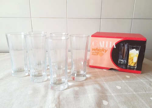 Set gläser gallia - 6, glas
