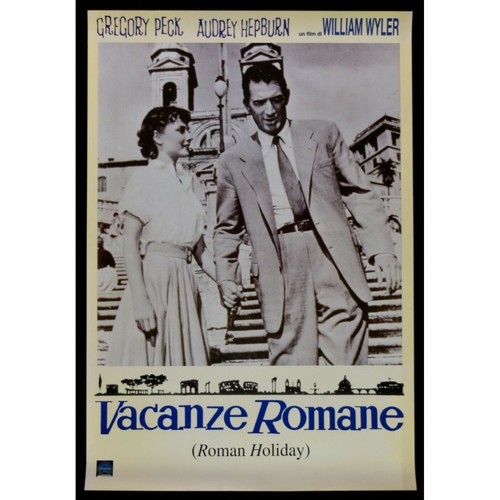 Plakat vacanze romane vespa - plakat,