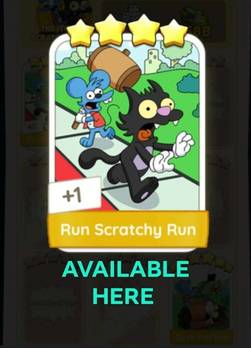 Run scratchy - run-4⭐, set