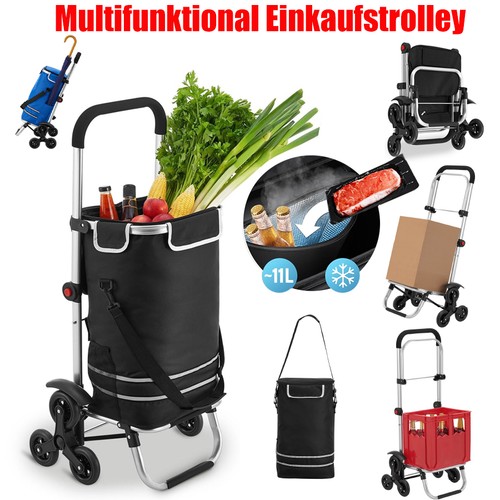 Aluminium einkaufstrolley - aluminium,