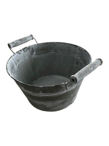 Wanne antik rund mit - wanne, 2