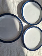 Denby Imperial blue Dessertteller, 22cm, 3 Stück