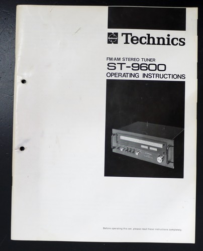 Original technics 9600 - technics, st-9600