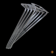 Kartell Max Tischbeine chrom Tischgestell Ersatzbeine Tischbeine verchromt