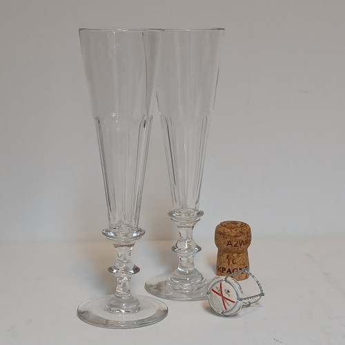 Paar elegante hohe sekt - elegante, /
