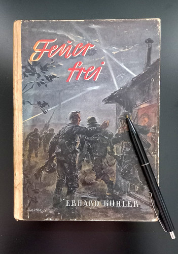 Feuer frei vom kampf einer - feuer,