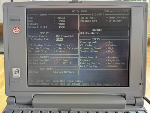 Retrogaming portable toshiba - retrogaming,