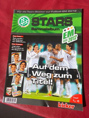 Sammelalbum stars 2012 - sammelalbum, em